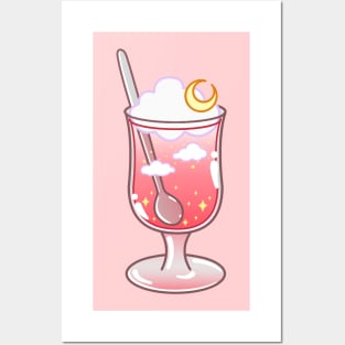 Strawberry Cream Soda Posters and Art